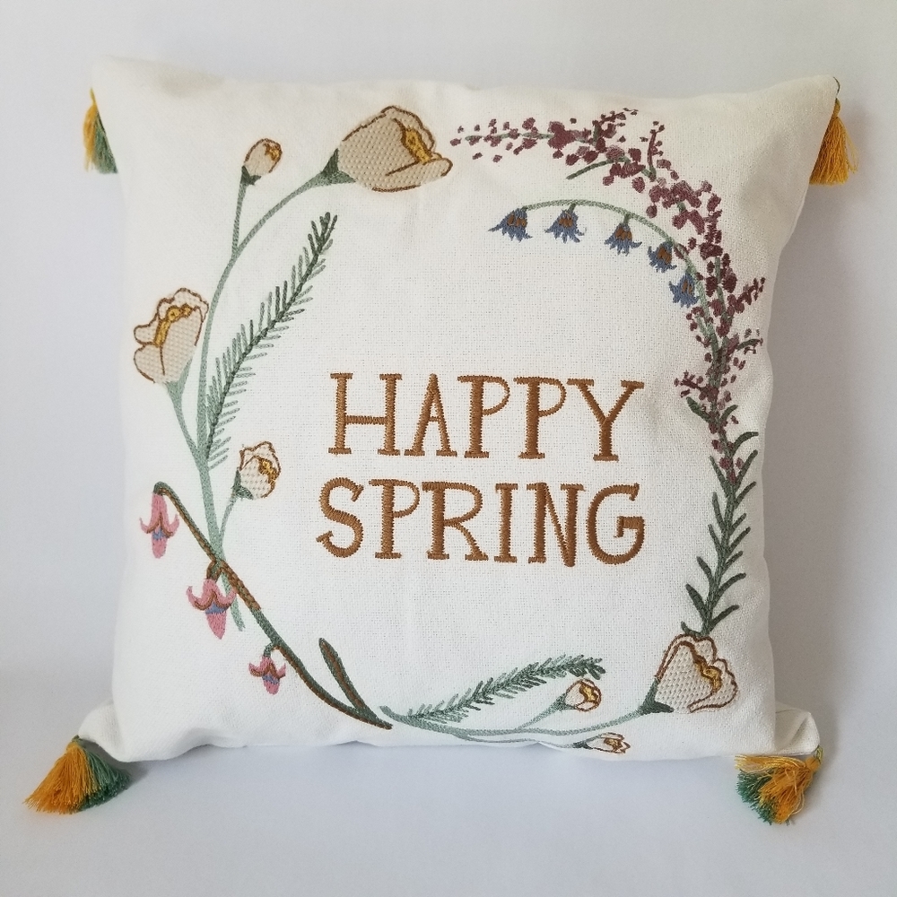 Spring Decorative Pillow